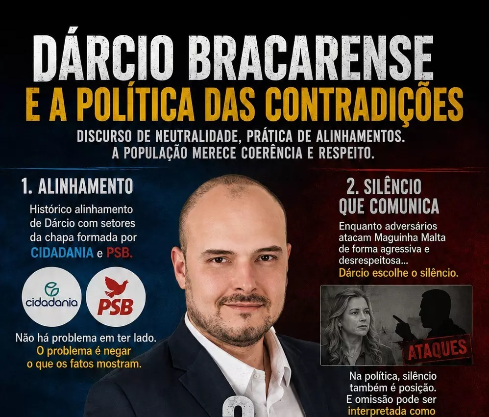 Dárcio Bracarense e a Política das Contradições